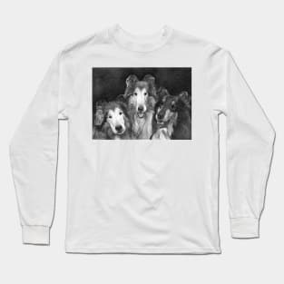 COLLIE TRIO Long Sleeve T-Shirt